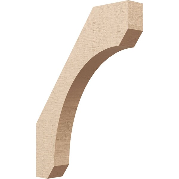 Ekena Millwork 3-inch W x 18-inch D x 24-inch H Legacy Rough Cedar Woodgrain TimberThane Knee Brace, Primed BRCUR03X18X24LECRCPR - main